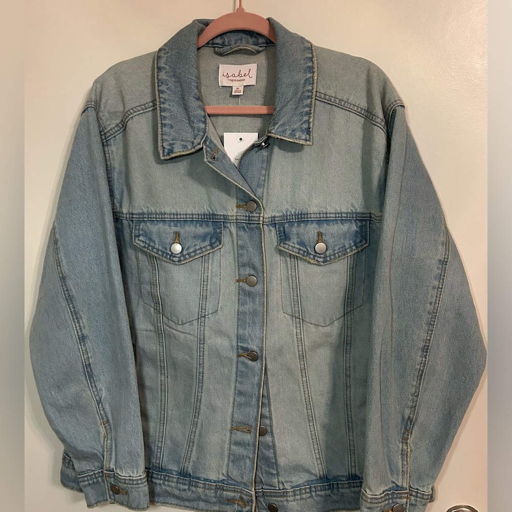 Ingrid & Isabel Classic Blue Jean Jacket - MAMA